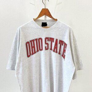 90S Ohio State University Sport Grey T-Shirt